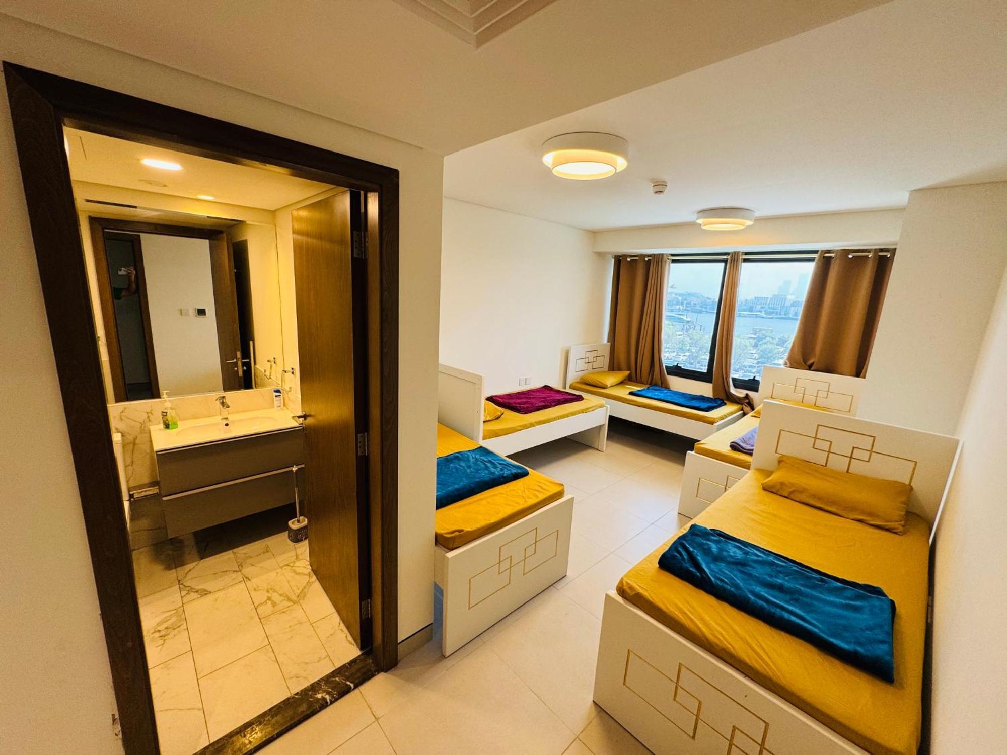 Wow Amazing Burjkhalifa,sea,sunset,ship,park View,3bhk Furnished Apartment-16 Guest,airport,metro,mall,golf,bus,park,ship Tour Near - Flat 101 Dubai